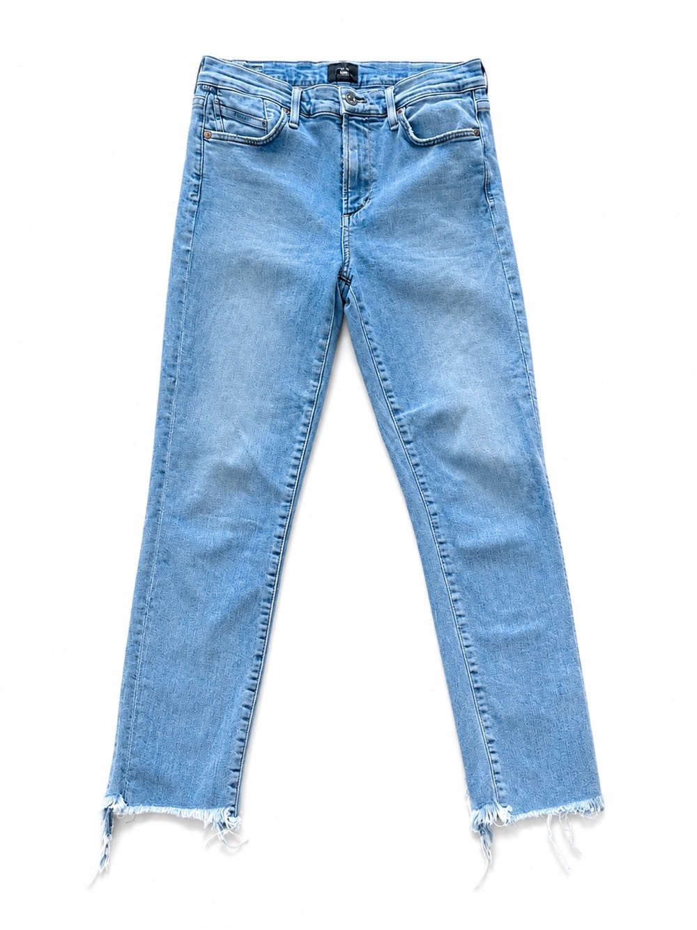 Citizens Of Humanity Light Blue Cropped Skinny Jeans